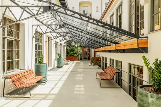 Prosklené atrium Truhlárny